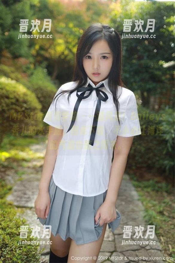 MFStar模范学院-Baileys香儿 MFStar模范学院 - 一道风景!Baileys香儿的水手服,图库下载,不小心让海洋的气息也随之而来。