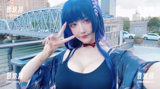 啾小妍 这组金发芭比写真,竟然是啾小妍的原图!