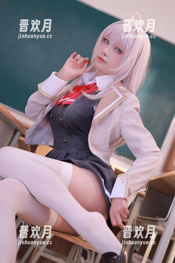 双马尾套图：水淼aqua的每一根发丝都在低声细语